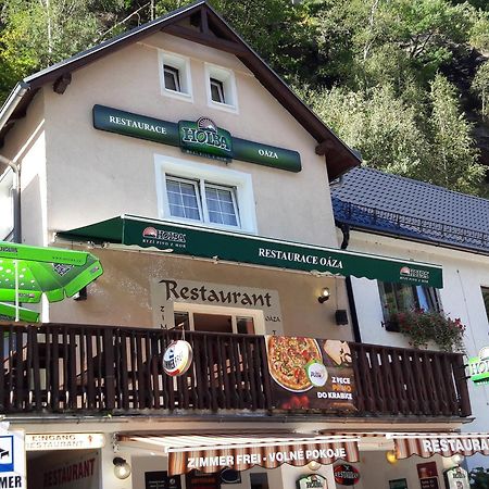 Restaurace a Penzion Oáza Hřensko Exterior foto